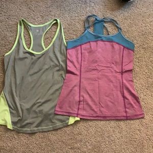 Lot of 2 workout tanks size Small